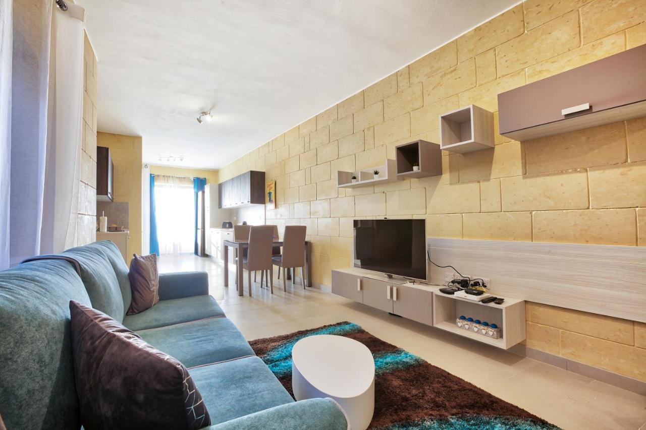 Appartamento Summer Fields Penthouse With Amazing Views Sannat Esterno foto